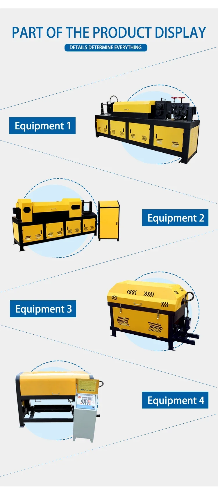 Ce Certification Waste Scrap Steel Automatic Rope Used Steel Rebar Straightening and Cutting Machine - Image 2