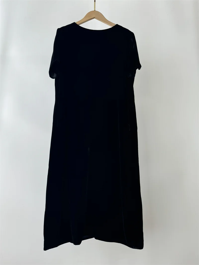 Women summer black dress 2024 hgih fashion dresses