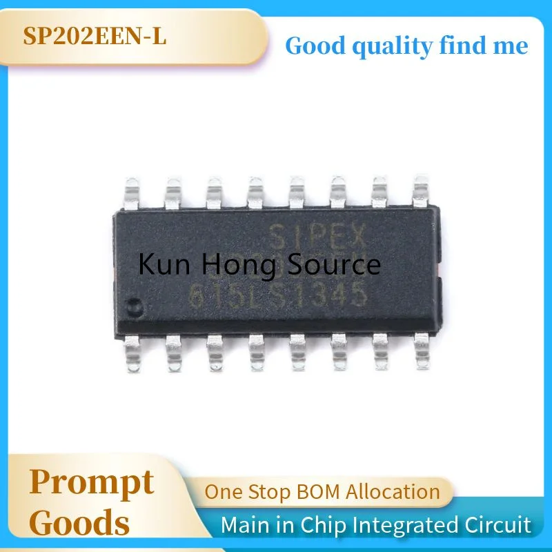 1PCS/Pack Chip SP202EEN-L/TR Soic-16 RS232 transceiver IC