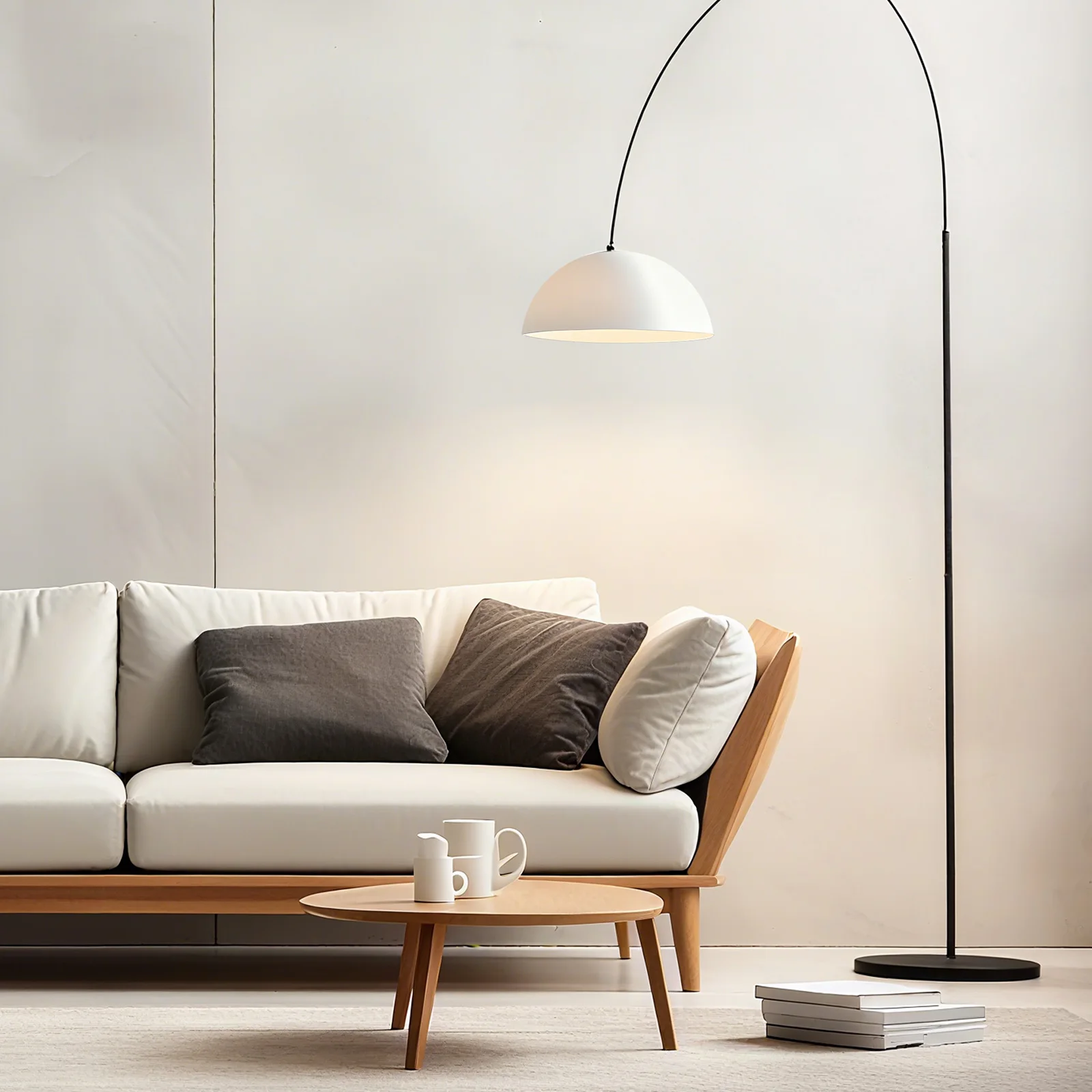 

Plastic Mushroom Lampshade Simple Lamp Shade for Bedroom Living Room Pendant Ceiling Cover Replacement