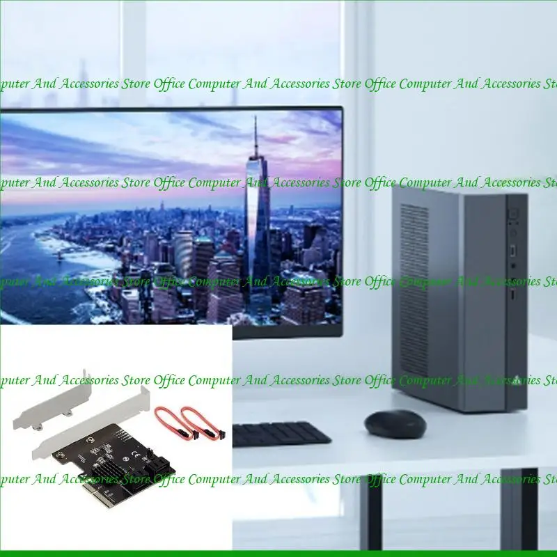 

U55C Perfect для хранения высокой емкости PCIe до 4 порта Controller Card