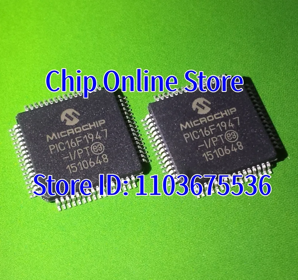 2~50pcs  PIC16F1947-I/PT  PIC16F1947  TQFP64  New Original  8 Bit Microcontroller MCU