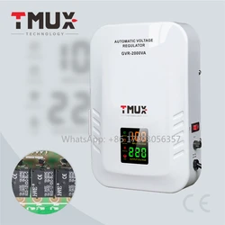 220V Wall Mount Power 2000VA 5000VA 10000VA AC Automatic Voltage Regulators/stabilizers Single Phase For Home Air Conditioner