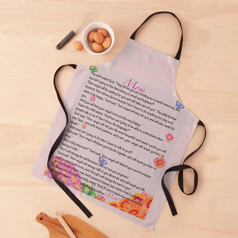 The best Mother’s Day gifts, Mother’s Day poem - You will simply call her mom Beautiful poem about motherhood Apron