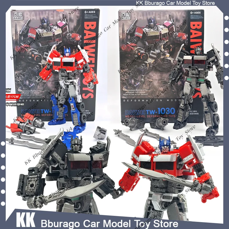 BAIWEI TW-1030C Transformation Dark Version O.P Commander Rise of The Beasts Movie 7 KO SS-102 Action Figure TW-1030B Robot Toy