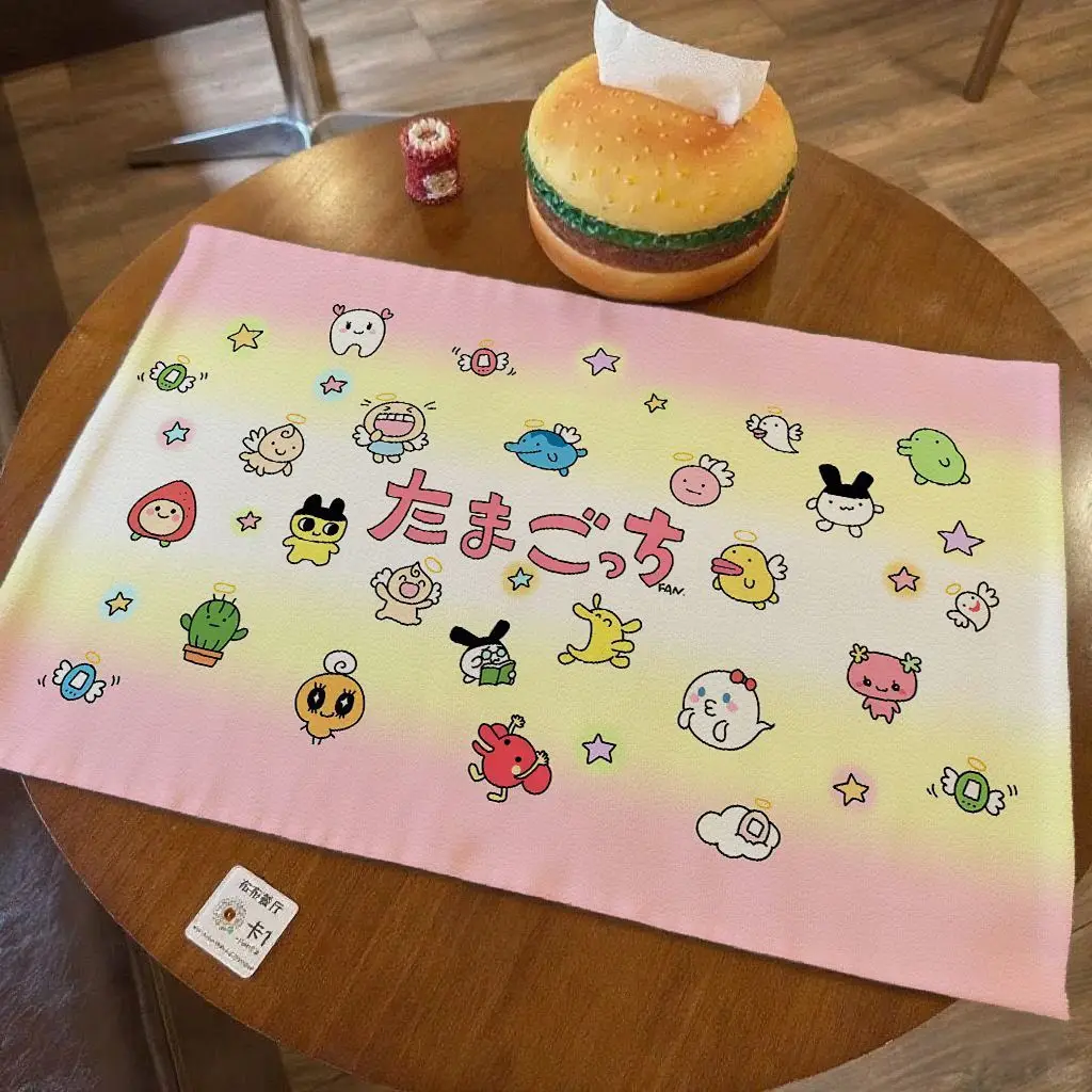 

Kawaii T-Tamagotchi Leather Desk Pad Mouse Protector Non-Slip Large Mouse Pad Home &Office Desk Mat PU Leather Laptop Desk Pad