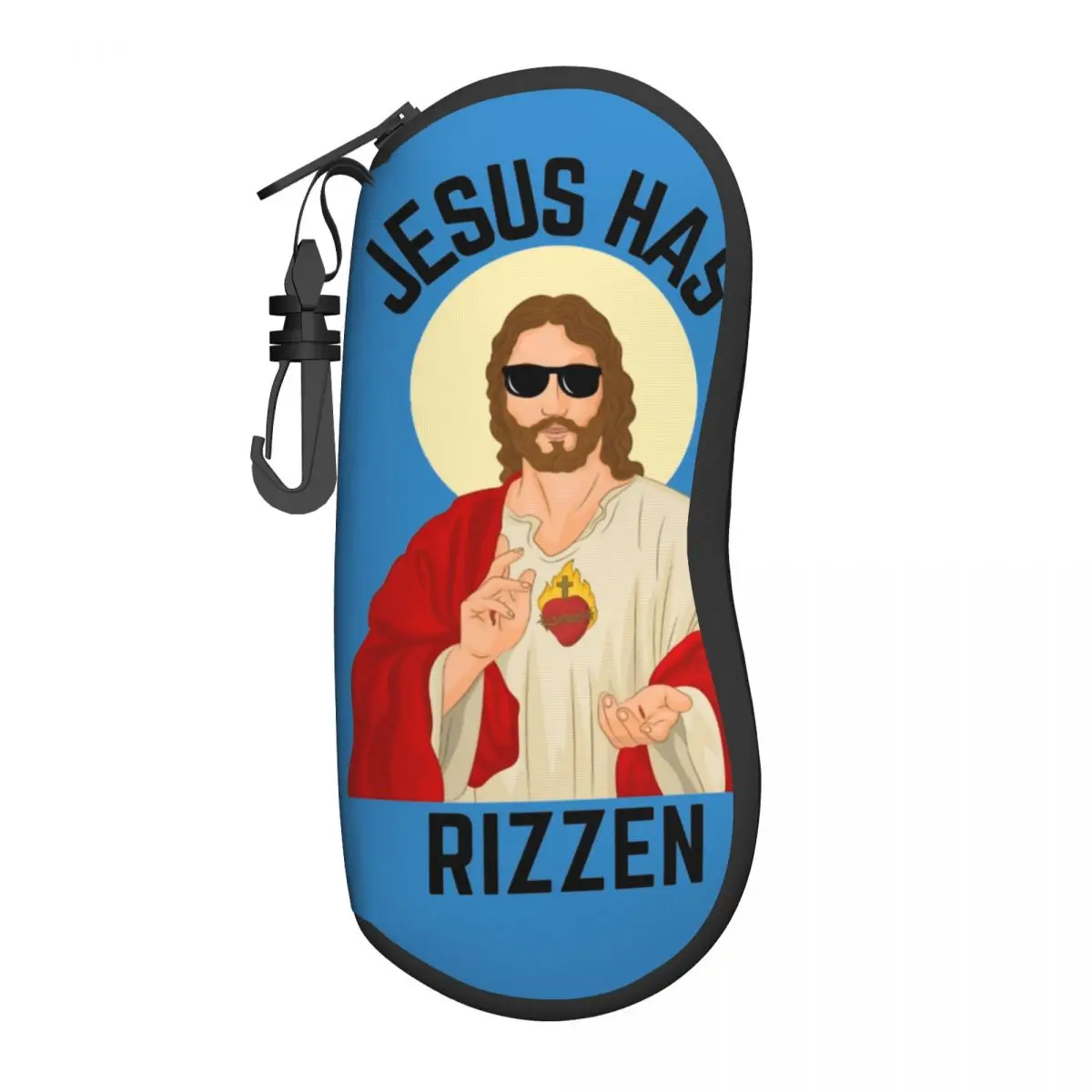 Jesus Has Rizzen Christian Religious Glasses Case Protective Accessories Glasses Protector Ins Glasses Box