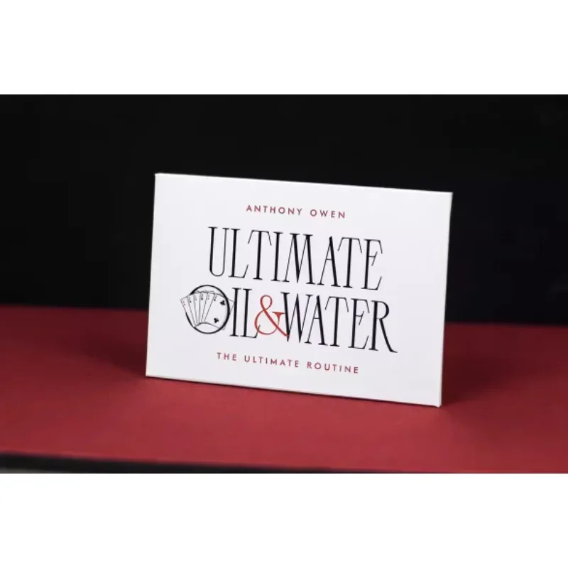 Ultimate Oil and Water Tricks by Anthony Owen Gimmicks Card Magic Tricks Close up Magic Props Street Illusions Magician Beginner