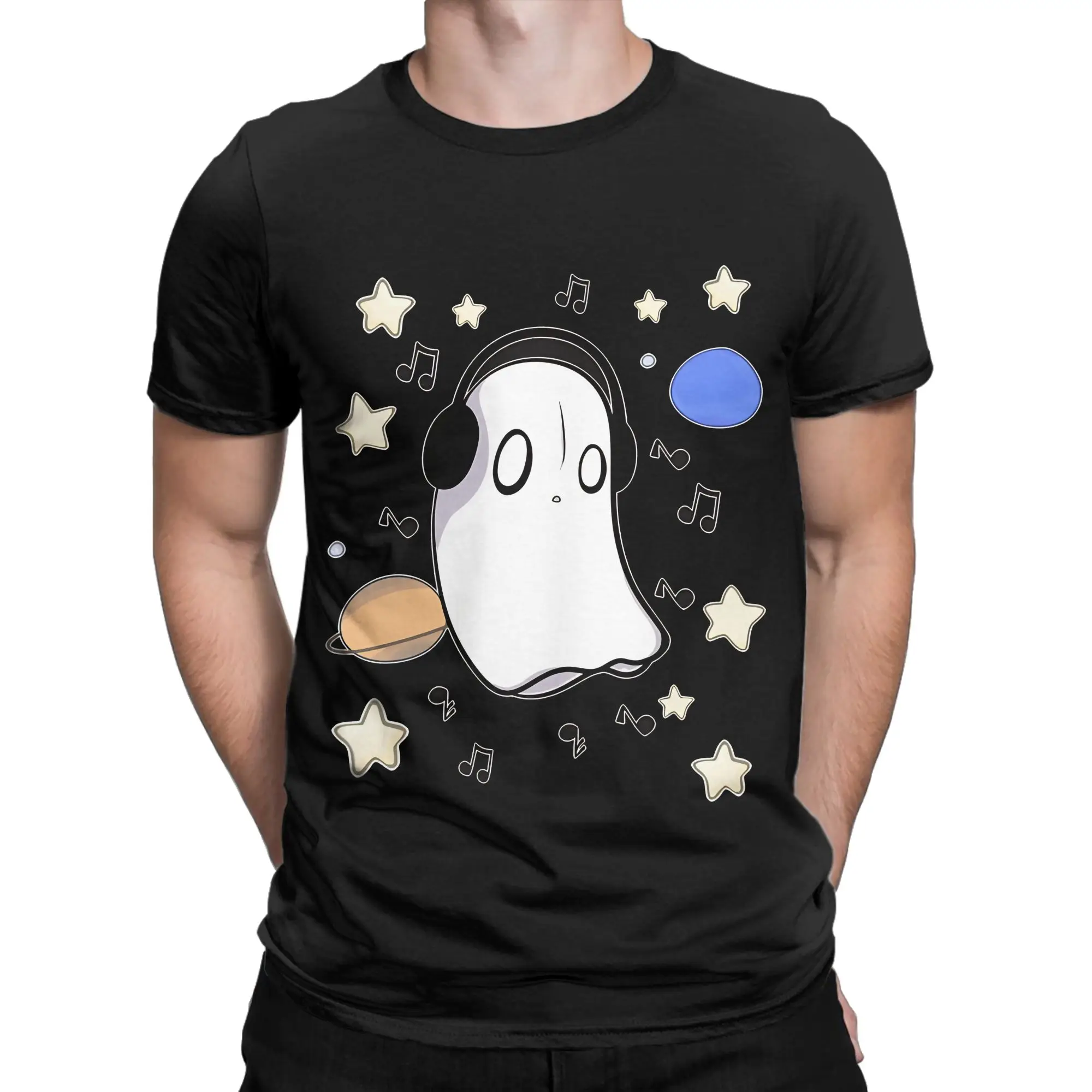 Minimalist Pixel Graphic Classic Undertale Graphic 100% Cotton T-Shirt Tees Tops For Men