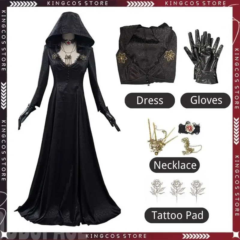 chinese dress ladies Amazon.com: HHHX Lady Dimitrescu Cosplay Costume Womens Vampire Halloween  Party Long Dress Outfit with Hat Necklace Set S/M : Clothing, Shoes &  Jewelry