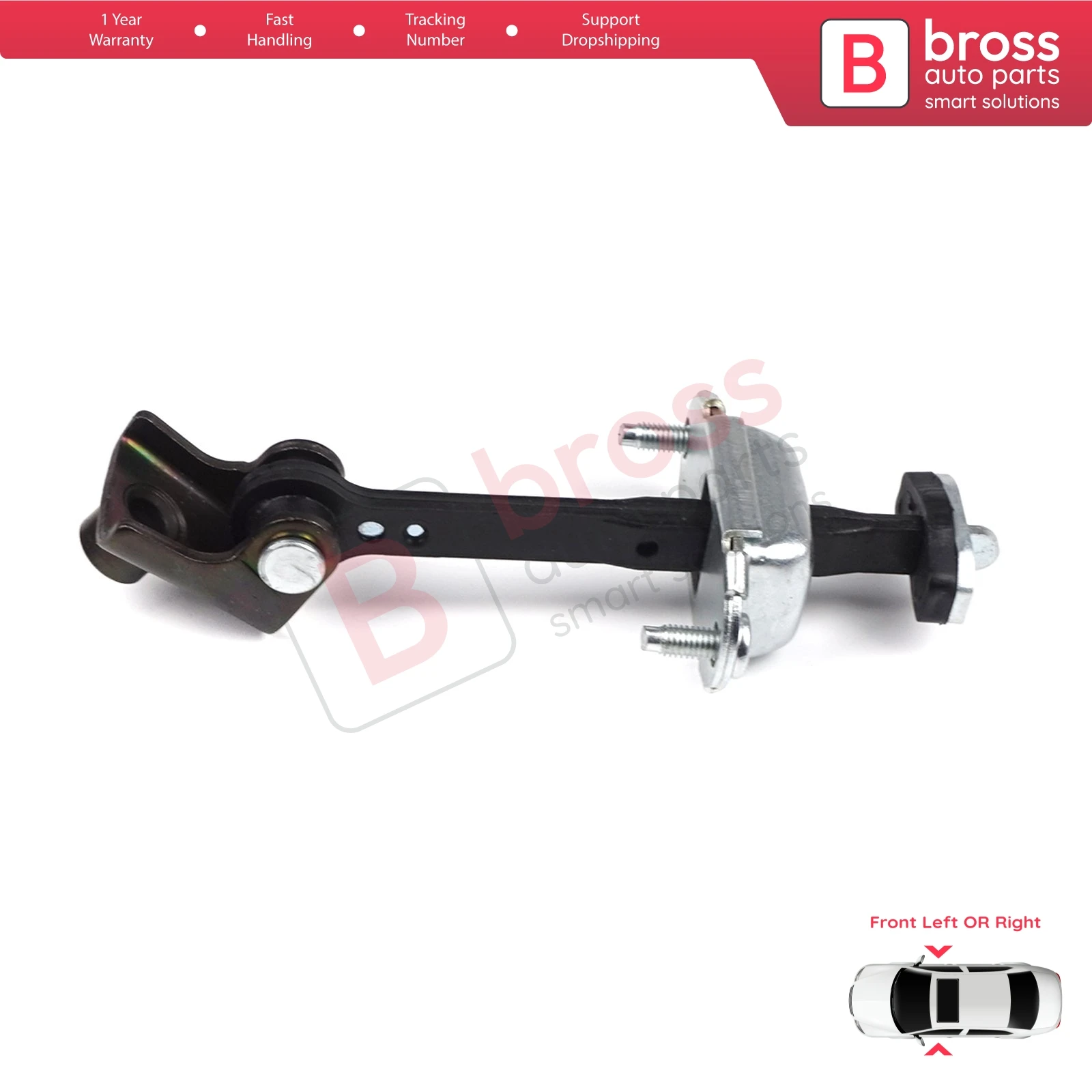 

BDP734 Front Left OR Right Door Hinge Stop Check Strap Limiter 2T1AV23500AD for Ford Transit Connect MK1 Tourneo 2002-2013