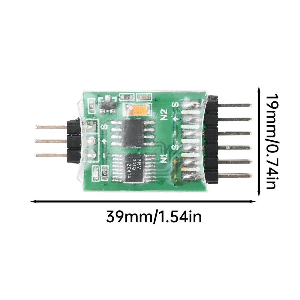 Módulo de comutação de vídeo de 2-3 canais Unidade de interruptor de vídeo de 3 vias Dispositivo de interruptor de vídeo DC5-12V para câmera RC FPV Transmissor de drone