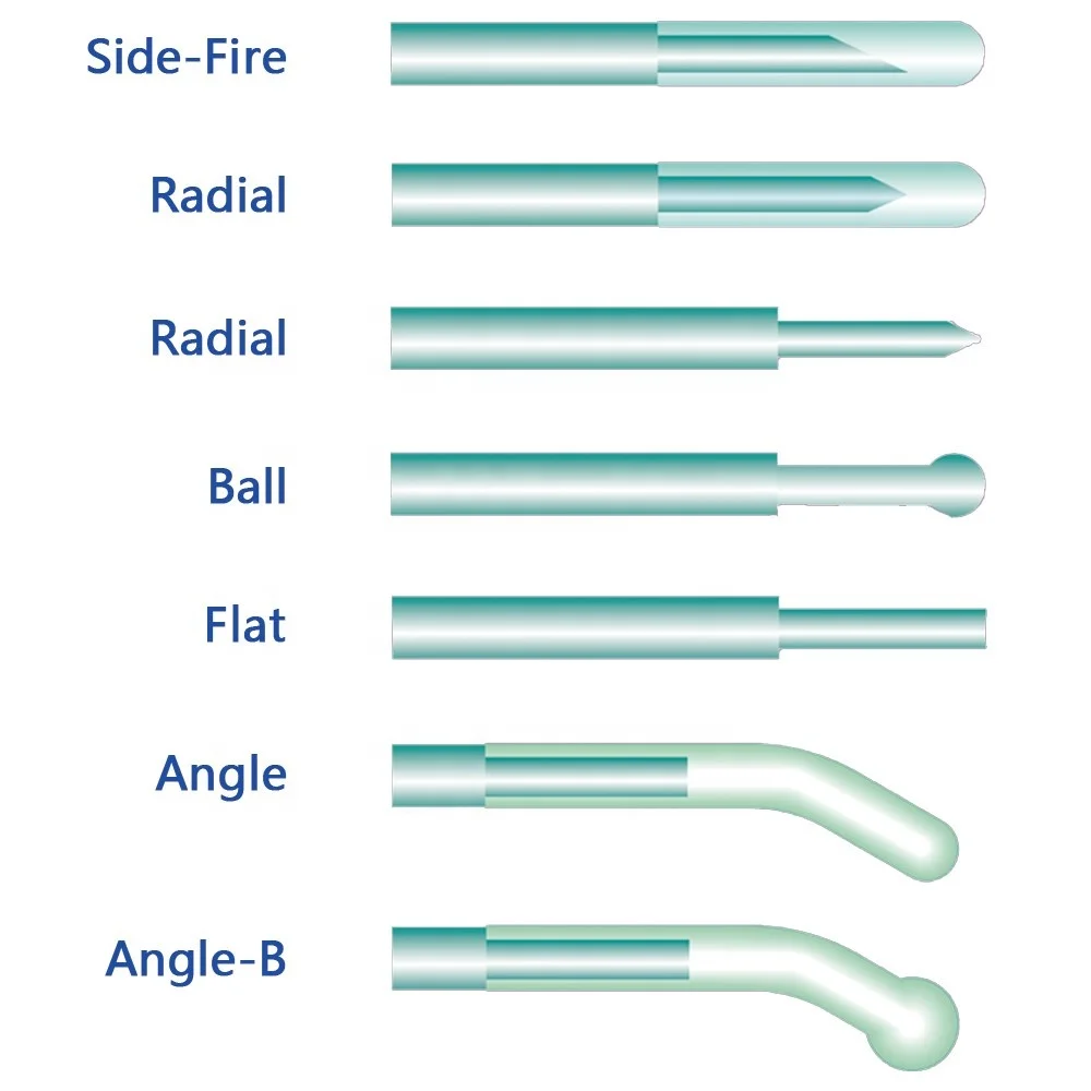 Medical surgery 980nm 1470nm s hemorrhoids anal fistula radial fiber