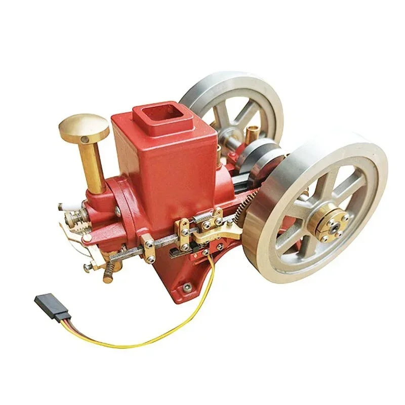 Internal Combustion Engine Model Full Metal Aluminum Alloy Gasoline Engine Suitable for RC Remote Control Car DIY Game Boy Toy