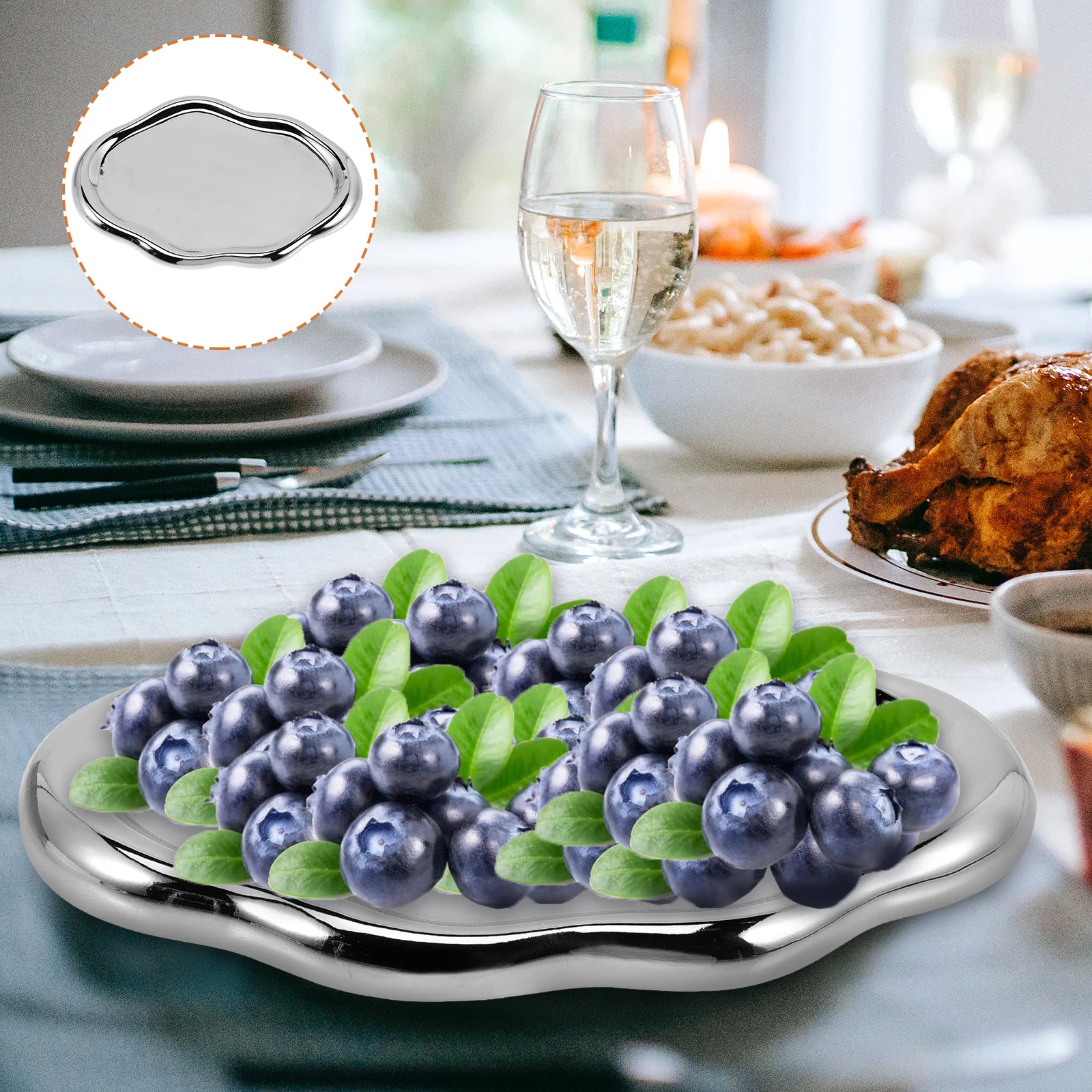 

Поднос с облаком, керамическая тарелка для ювелирных изделий, водонепроницаемая, прочная, гладкая поверхность, держатель для колец и сережек, тарелка для хранения ювелирных изделий