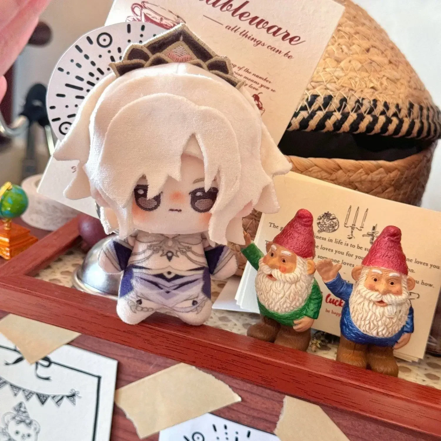 10CM Peluche Bambola Gioco Onmyoji Magmatron Cosplay Stampa carina Nunu Imbottitura in cotone Ciondolo Zaino Portachiavi Peluche Regalo di Natale