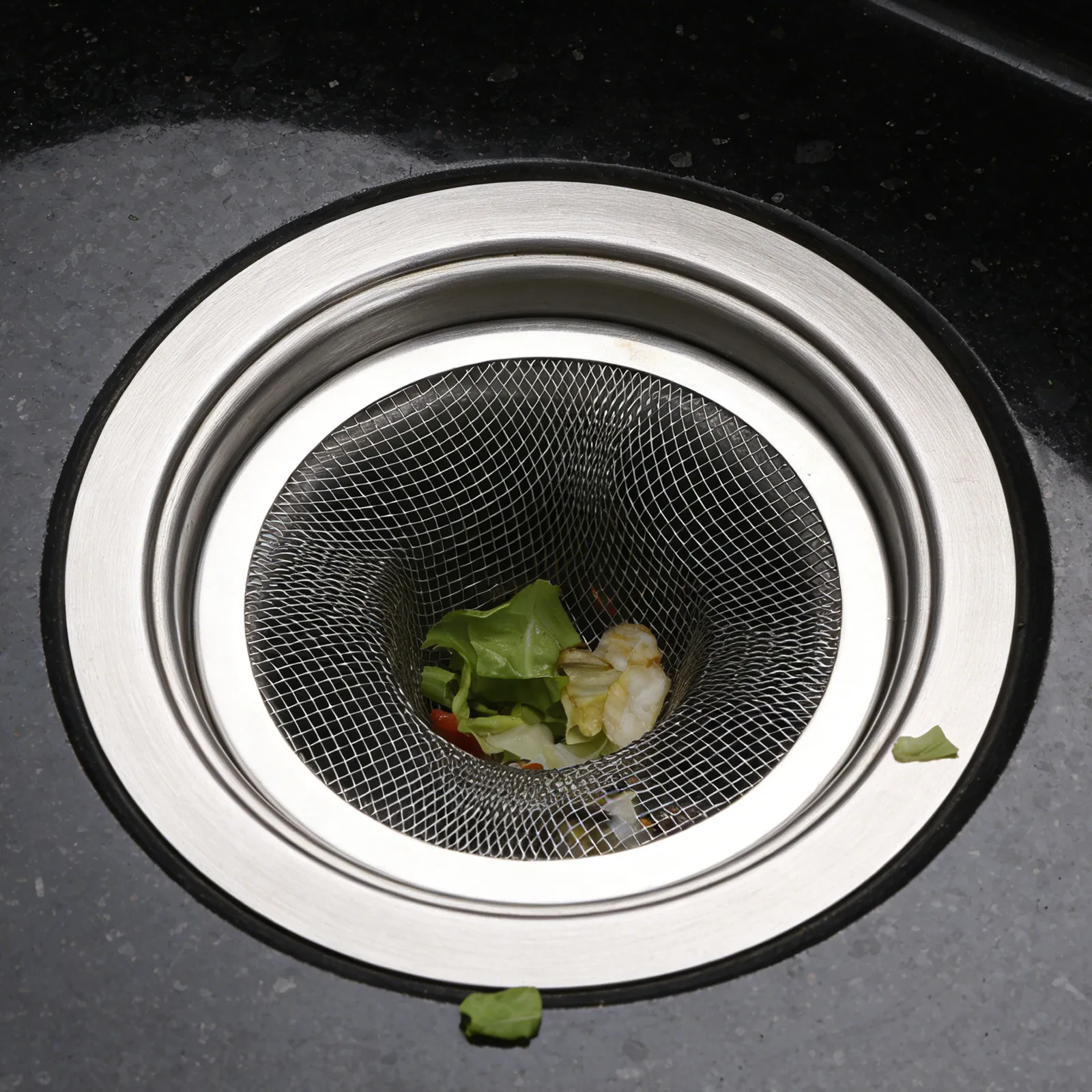 

12Pcs Stainless Steel Drain Cover Round Mesh Sink Strainer Hair Catcher for Kitchen Bathroom Shower Bathtub Balcony Drain Screen