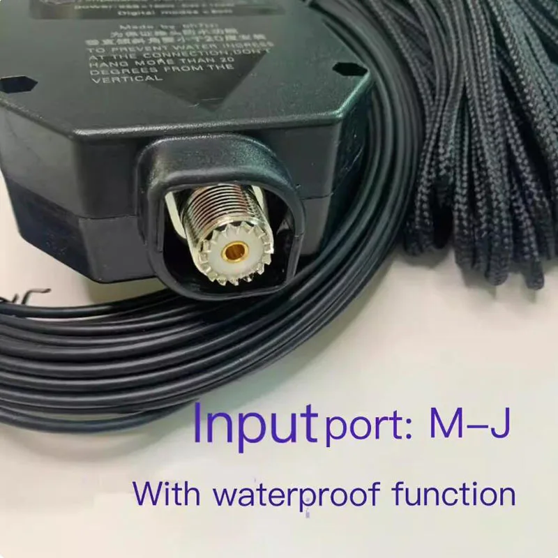 JYR4010 Portable End-Fed HF Antenna 4-Band Easy Setup No Tuner Needed 150W Radiating Length 3400-3800mm Frequency Range1.8-20MHz