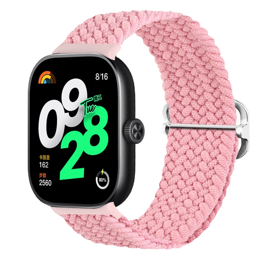 Nylon bandje voor Redmi Watch 4 5 6 Smartwatch armband vervangende band voor Xiaomi Mi Band 8 9 10 Pro polsband accessoires