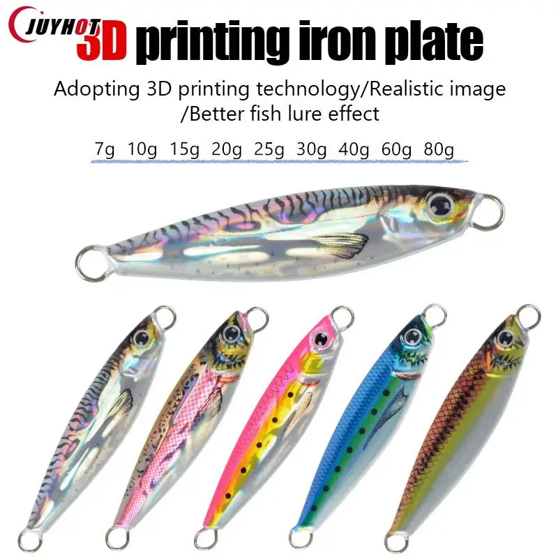 Metal Cast Jig Spoon 7/10/15/20/25/30/40/60/80g Shore Casting Jigging Fish Sea Bass Fishing Lure Artificial Bait Fishing Tackle