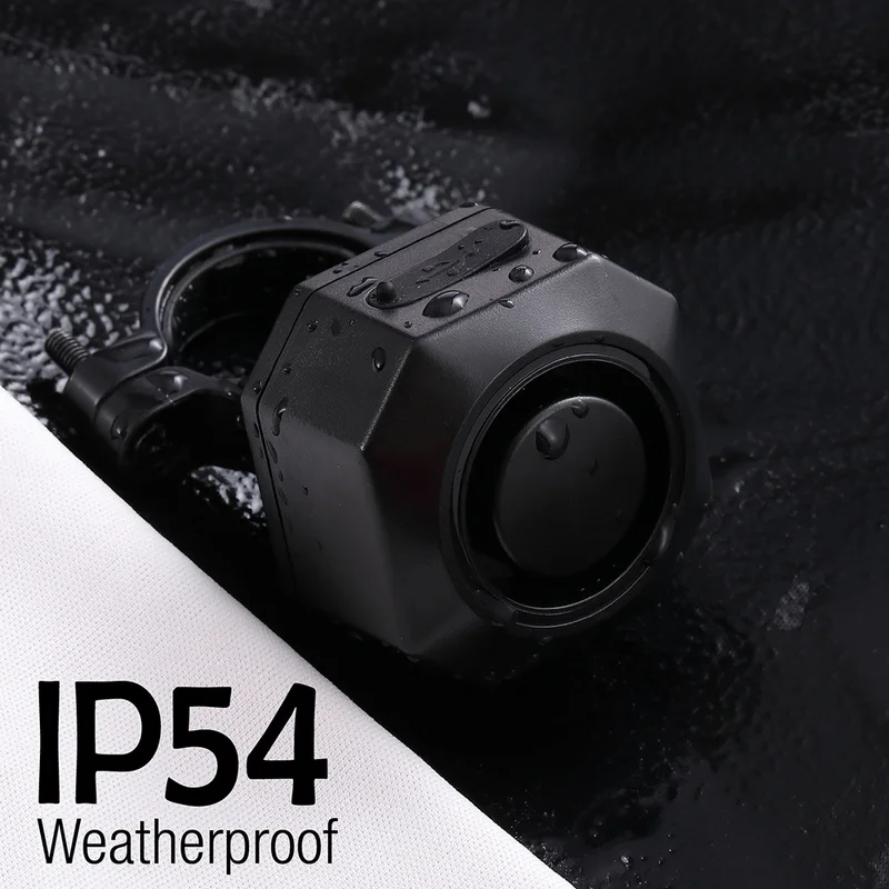 Wireless Waterproof Bike Vibration Alarm USB Charging  Remote Control Motorcycle Electric Bicycle Security Burglar Alarm