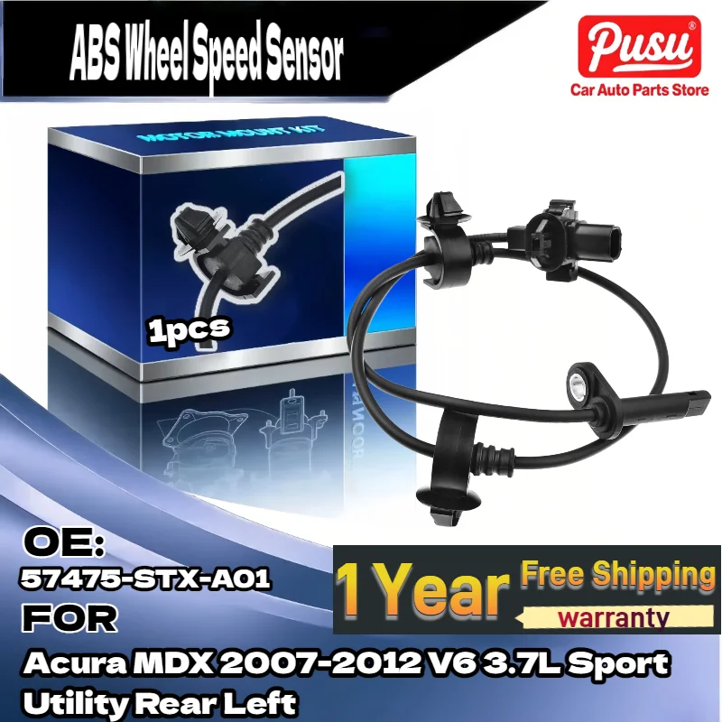 

For New ABS Wheel Speed Sensor for Honda Civic 2012 EX LX, Rear Passenger 57475-STX-A01 Japan Built