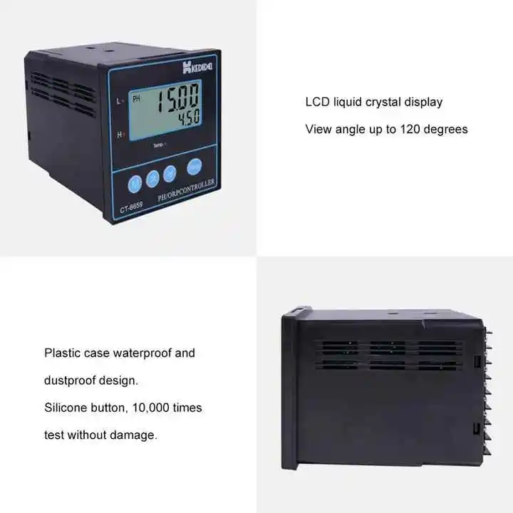 

2 in 1 Controller CT-6659 Industrial PH Meter ORP Meter