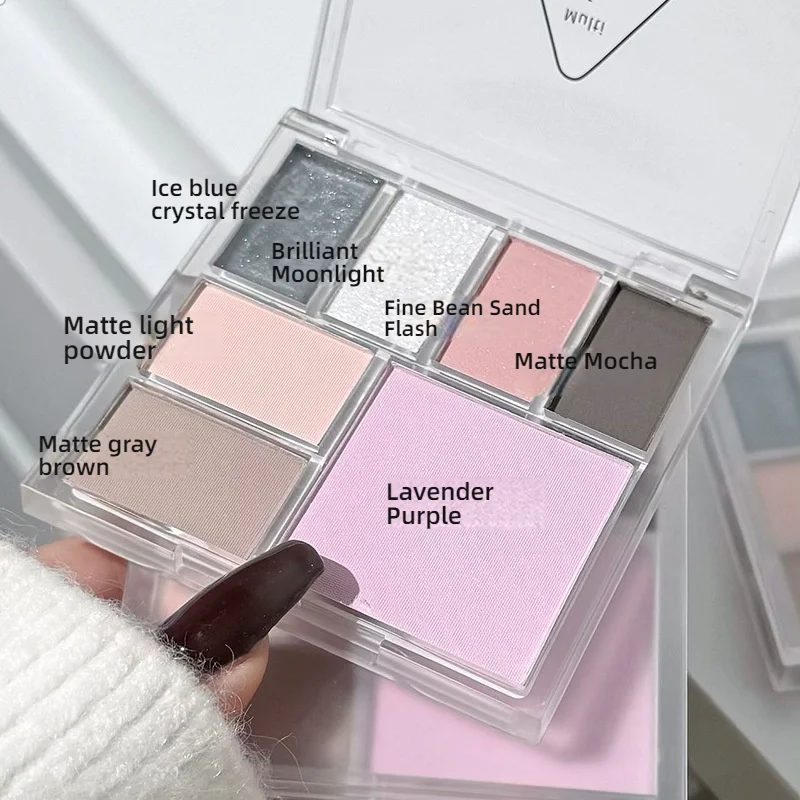 Multi-Use Blush & Eyeshadow Palette - All-in-One Face & Eye Makeup, Shimmer & Matte Pink Tones, Direct from Manufacturer