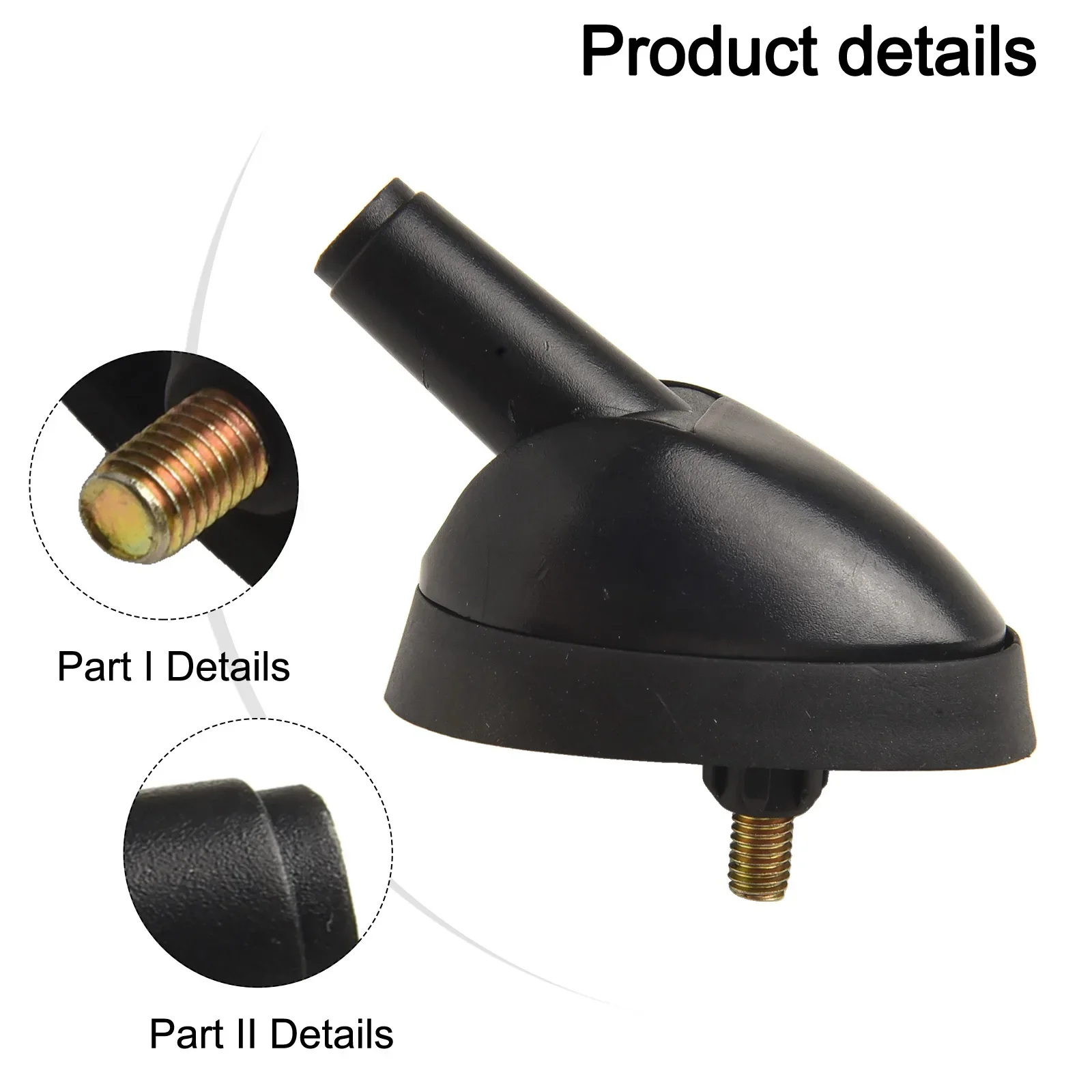 Base Antenne Voiture Support D'antenne Mât De Rechange Pour Fiat Punto, Seicento, Ducato, Boxer, Relay - Compatible 51995445, 46415116
