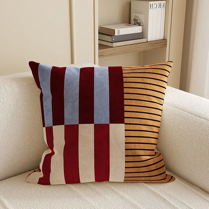 Pillow in The Ancient Style Light Luxury Senior Feeling Living Room Sofa Bed Family Pillow Containing Pillow Core