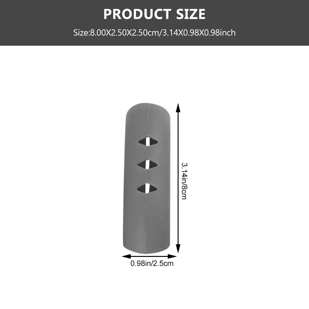 8 pezzi manicotti per manico in silicone coperture protettive per pentole resistenti al calore impugnature per pentole da cucina antiscottatura supporti per maniglie in silicone