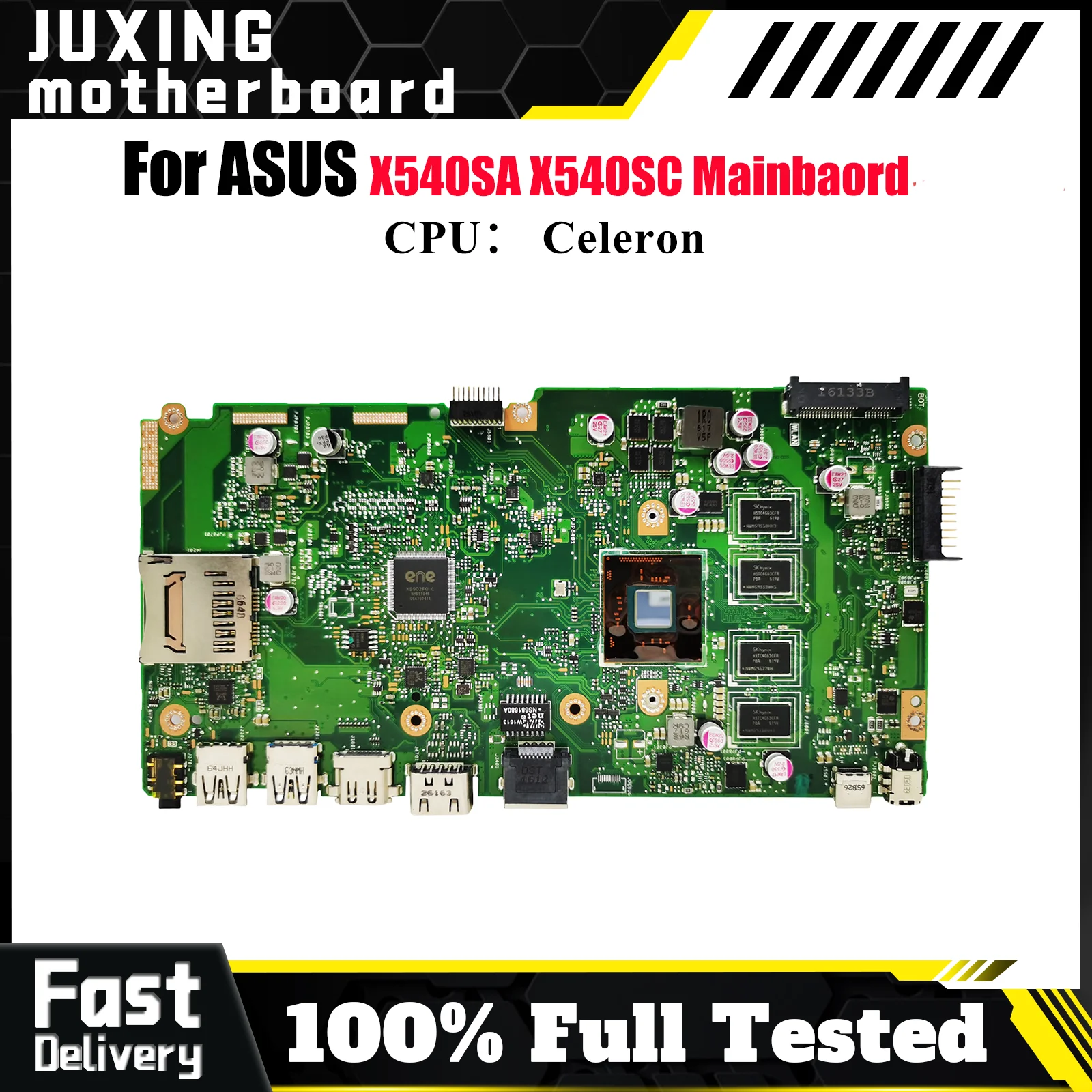 

X540SA Материнская плата для ноутбука ASUS VivoBook D540S F540S R540S X540SC A540S X540S X540SA Материнская плата для ноутбука с процессором Celeron stk