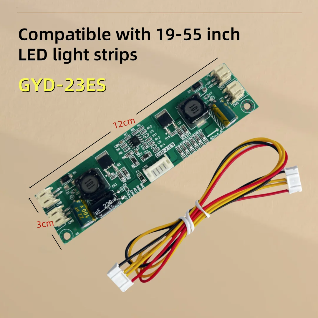 GYD-23ES Universal 26 to 65-inch LED LCD TV Backlight Driver Board / LED Strip Boost Board / Constant Current Board / High Volta