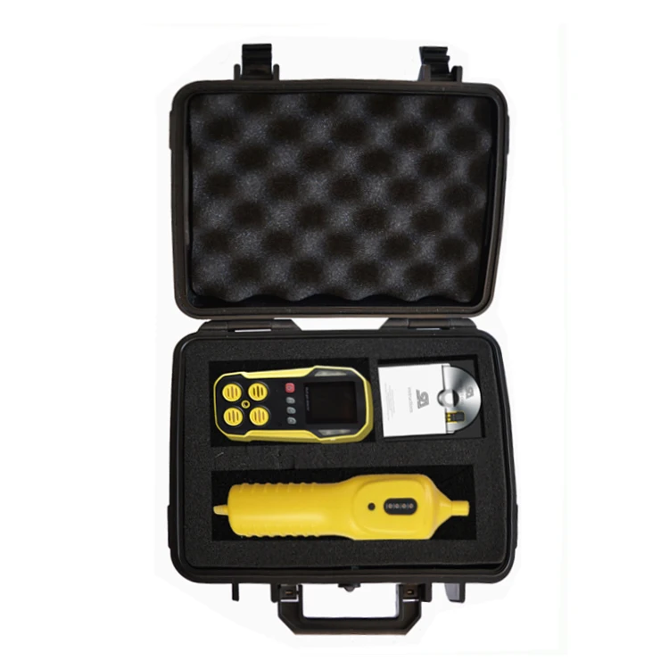 IRCD4 Combustible gas analyser wastewater sewage measure CH4 CO2 H2S O2 infrared sensor handheld portable biogas analyzers