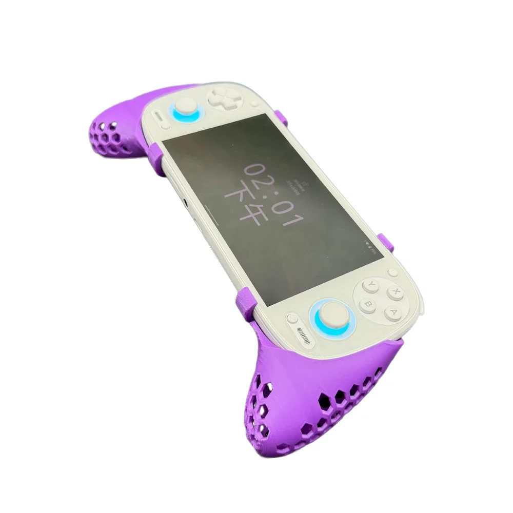 For Retroid Pocket 5 Grip DIY 3D Printed Grip Handle For Retroid Pocket 5 Game Console Holding Handle Ergonomic Design