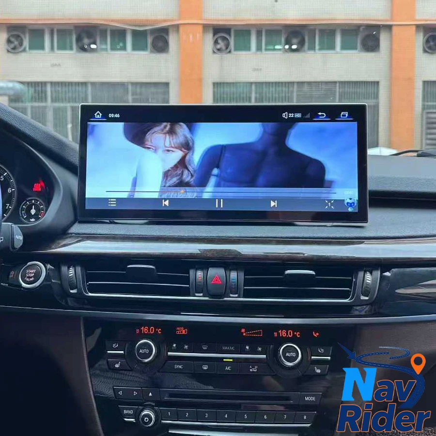 

Stereo Wireless Carplay Navigation Head Unit For BMW X5 X6 F15 F16 2013-2018 15.8" Screen Android 13 Car Radio Multimedia Player