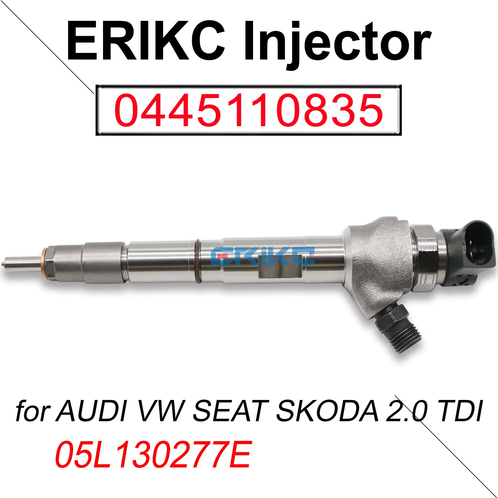 

0445110835 Common Rail Injector 05L130277E Diesel Fuel Sprayer Nozzle 0 445 110 835 for Bosch Audi VW 2.0 TDI 0445110 835