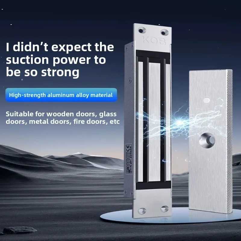 

KOB280 Kg Magnetic Lock Electromagnetic Lock Advertising Door Embedded Access Control Electronic Control Lock