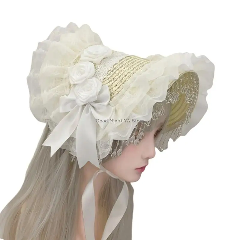 Chapeau veuves noires victorien, accessoire costume fait à main pour cosplay