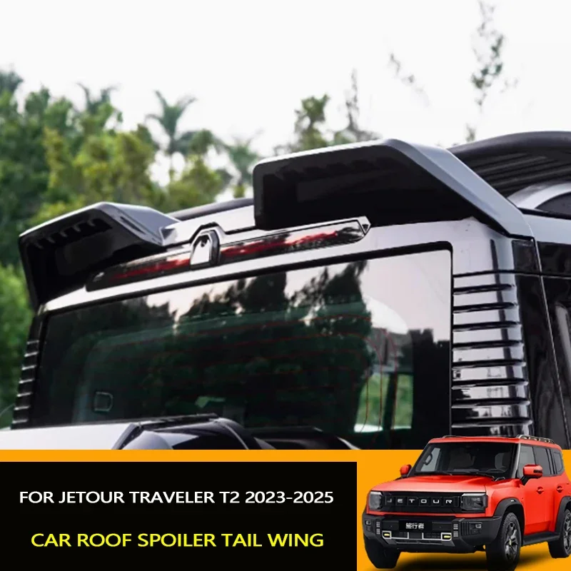 

Car Roof Spoiler Fit for Chery Jetour Traveler T2 2023-2025 Xingtu Kit Auto Tailgate Spoiler Car Exterior Accessories