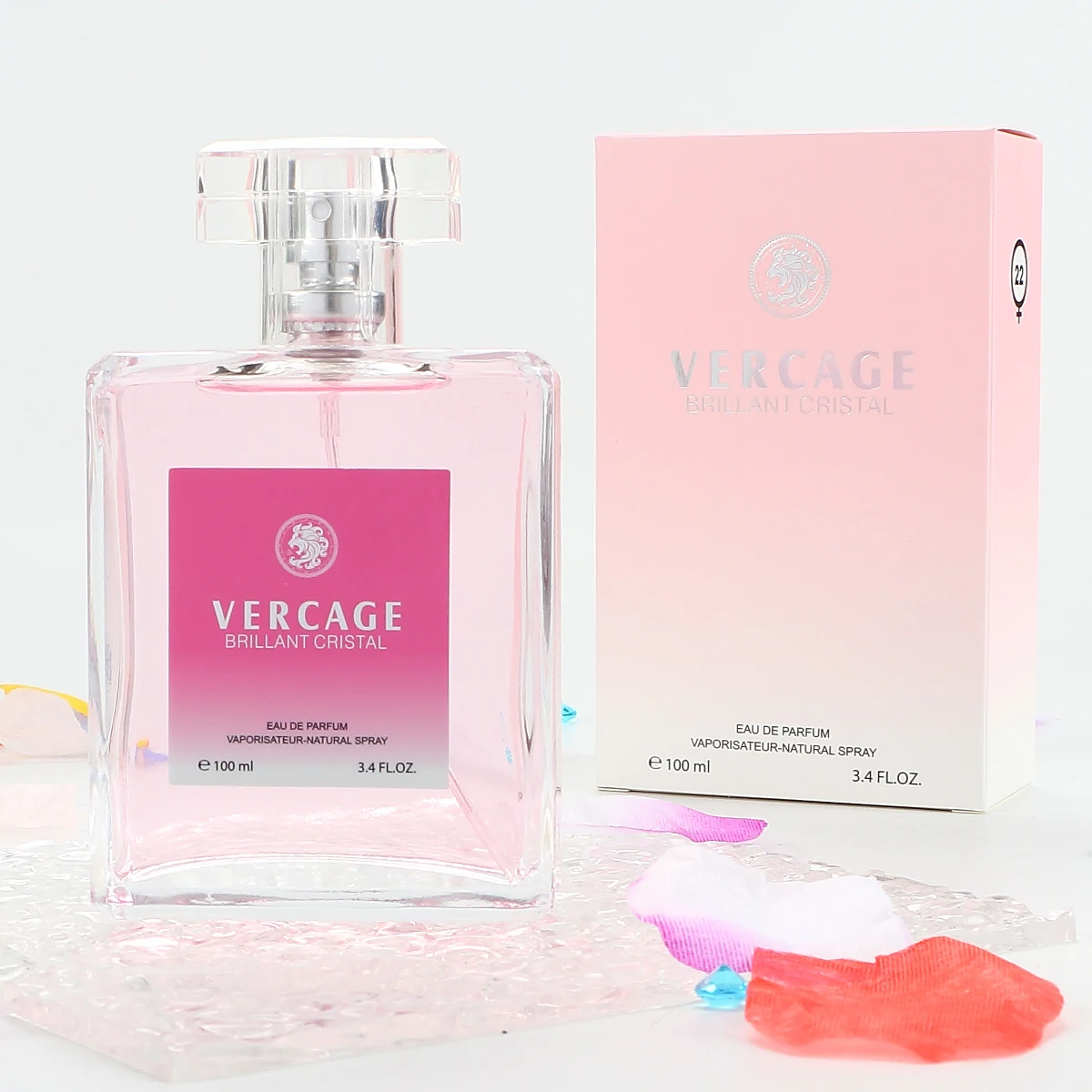 1pc 100ml/3.4fl ,Perfume Designed eau de toilette for women,Persistent fruity and floral notes,Ideal Gift For lady， For Dating,