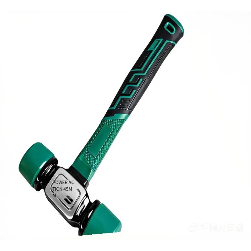 Rubber installation hammer, sticking to the floor, ceramic tile installation plastic hammer, solid hammer rubber knocking tool.