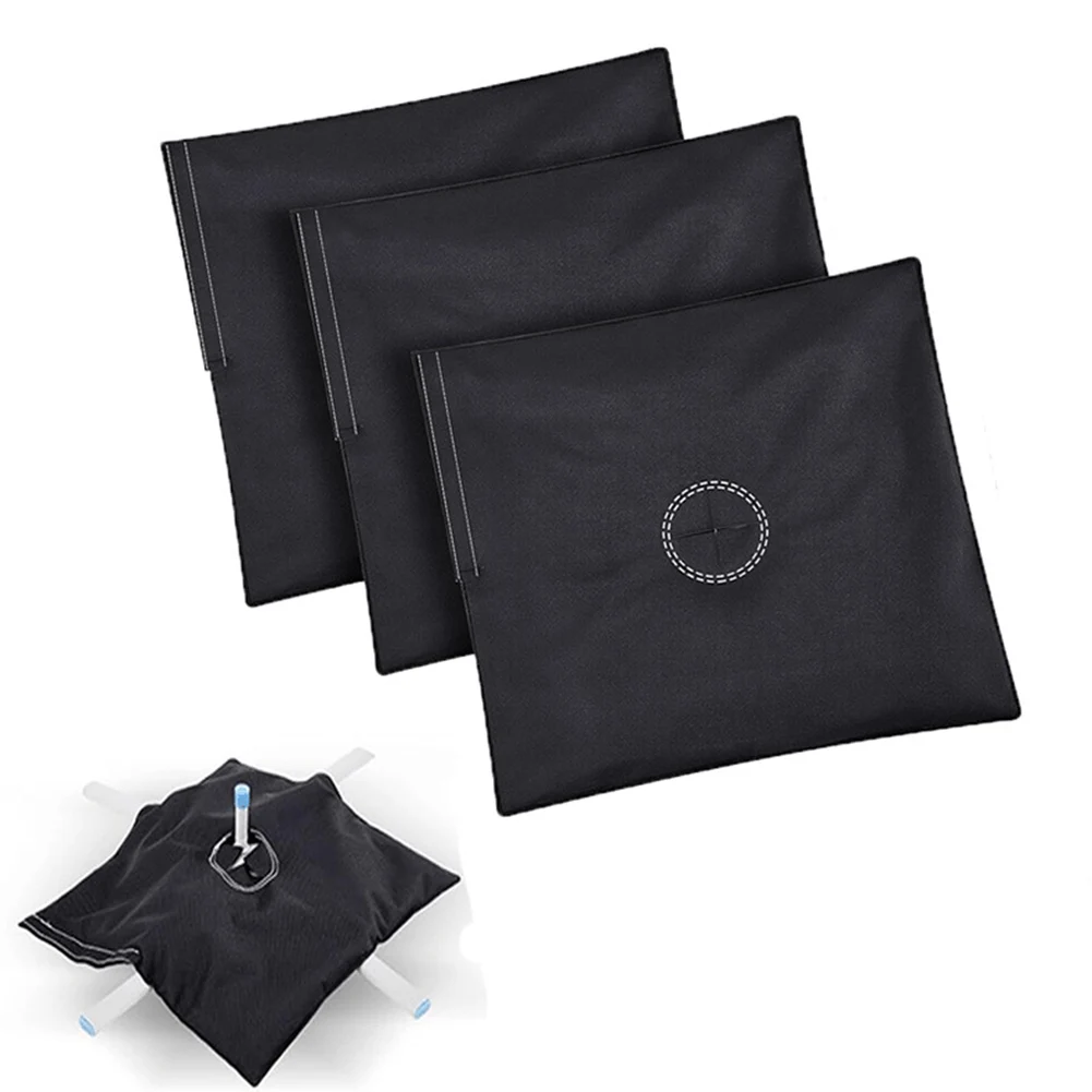 Canvas Fillable Flag Sandbag Feather Flag Cross Base Fixing Device Suitable For Swooper Flagpole Base With 3.14-inch Hole