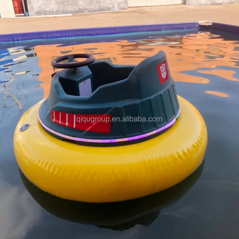 HDPE Material Electric Kids Mini Amusement Rides Aqua UFO Bumper Boat