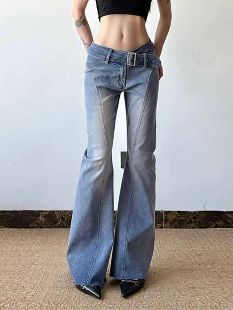 

Women Blue Oversize Jeans Boyfriend style Denim Trousers 90s Vintage Japanese 2000s Style Y2k Baggy Jean Long Pants Clothes 2025