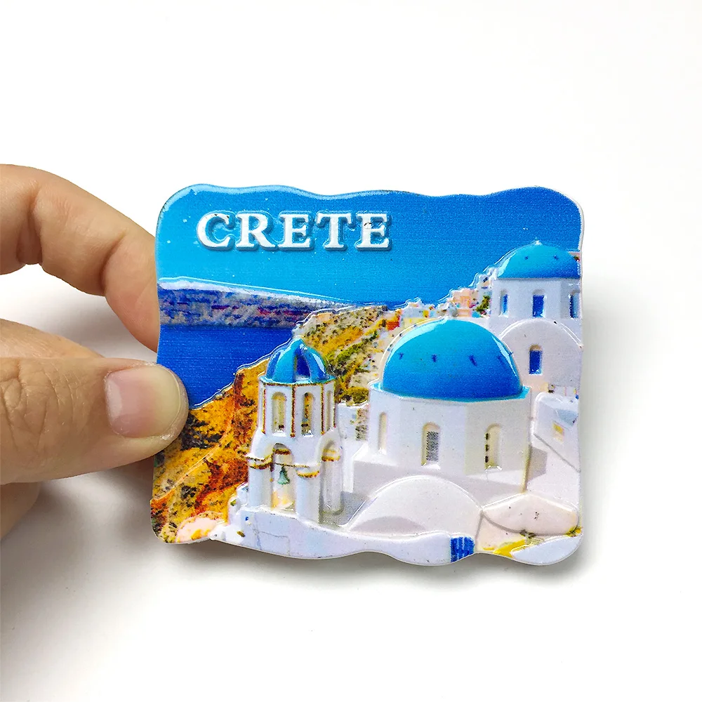 

Crete 3D Resin Fridge Magnets - Cute & Strong Refrigerator Magnets for Home & Room Decor