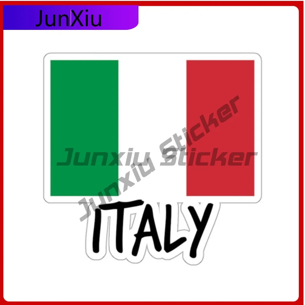 

Italy Flag Travel Stickers Italian Sticker Waterproof Decal For Camper Bodywork Laptop Phone Guitar Yacht Laptop Motorcycle Stic