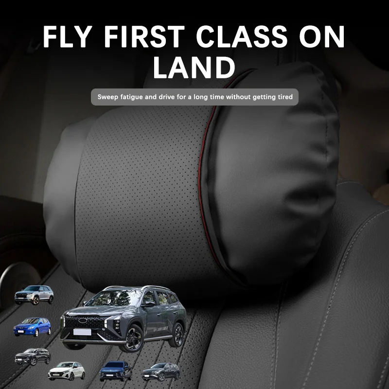 Удобная автомобильная подушка для шеи, защита подголовника автомобиля для поддержки головы автомобиля, аксессуары для Hyundai ix35 Tucson Paris Nexo Kona Удобная автомобильная подушка для шеи, защита подголовника автомобиля для поддержки головы автомобиля, аксессуары для Hyundai ix35 Tucson Paris Nexo Kona