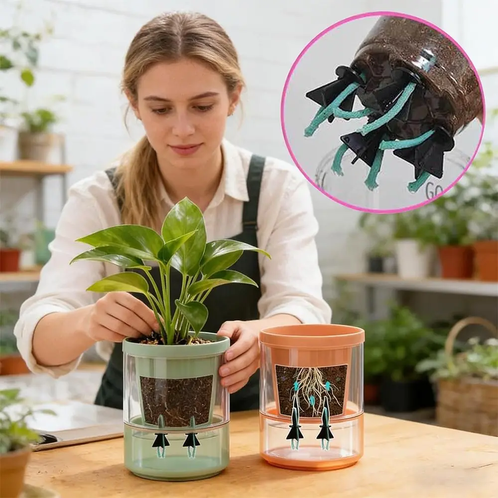 Adjustable Self-Watering Spikes Slow-Release Plastic Plant Watering Spikes Planting Tool Water-Absorbing Watering Devices