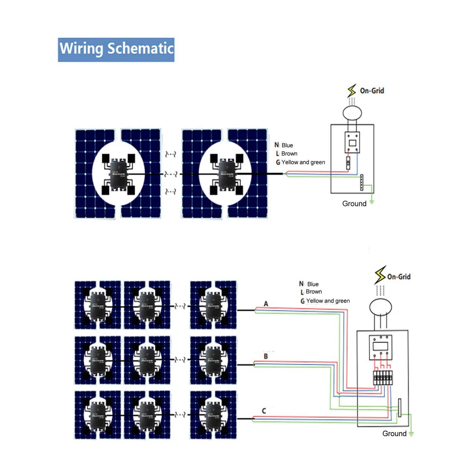 ソーラーグリッドタイインバーター 2000W MPPT WiFi制御 防水 パワーソーラーグリッドタイインバーター ソーラーインバーター